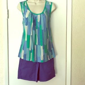 Boden retro sleeveless top, size 6